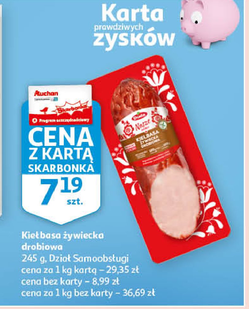 Kie艂basa krakowska sucha drobiowa Silesia duda specialite nasze polskie! promocja