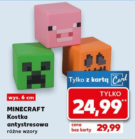 Kostka minecraft promocja w Kaufland