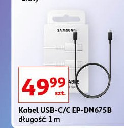 Kabel micro usb - usb-c biały Samsung promocja