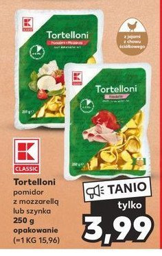 Tortelloni z szynką K-classic promocja