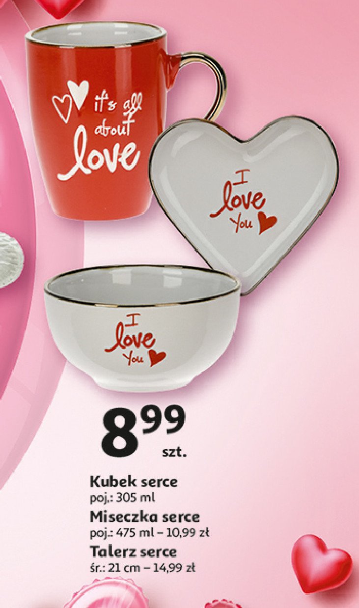 Kubek serce promocja w Auchan