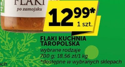 Flaki Kuchnia Staropolska wybrane rodzaje promocja w Groszek