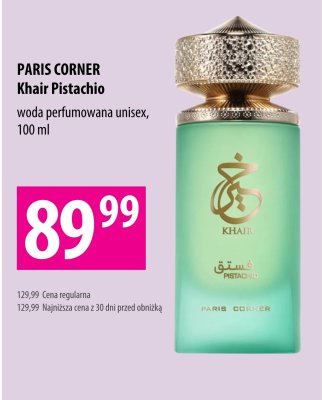 Woda perfumowana Khair Pistachio unisex 100 ml promocja w Hebe