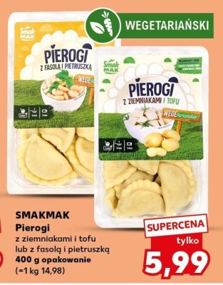 Pierogi z ziemniakami i tofu  promocja w Kaufland