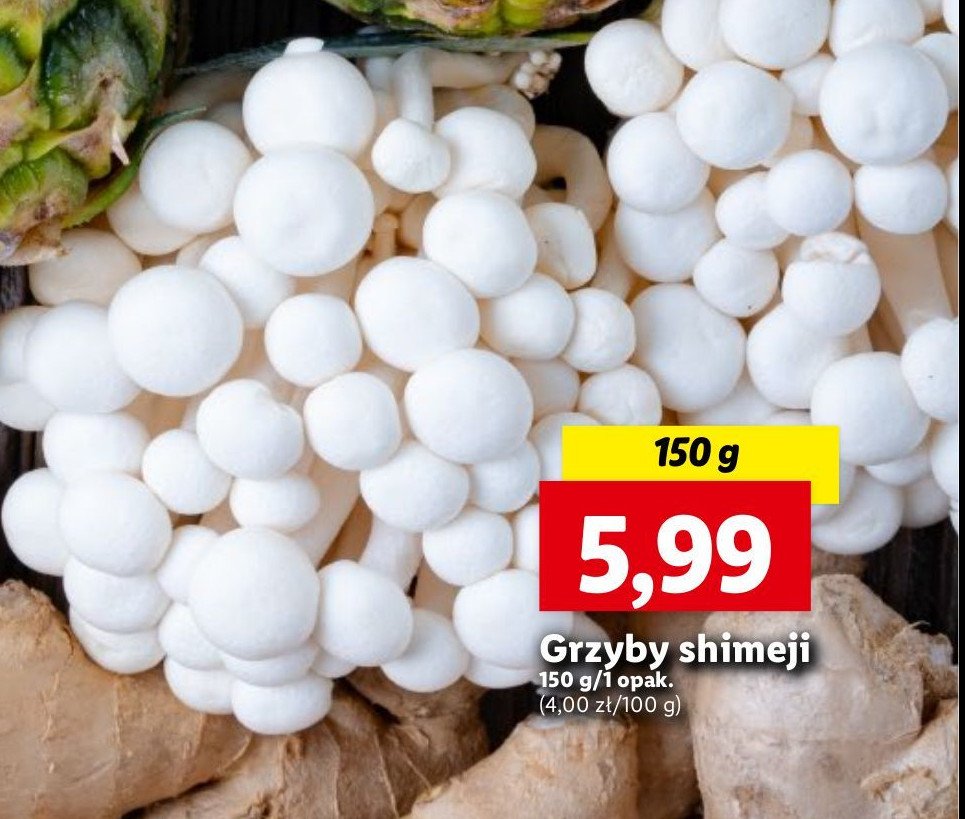 Grzyby shimeji promocja