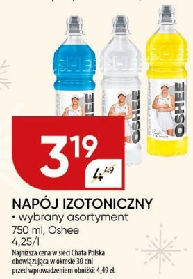 Napój izotoniczny wybrany asortyment promocja w Chata Polska
