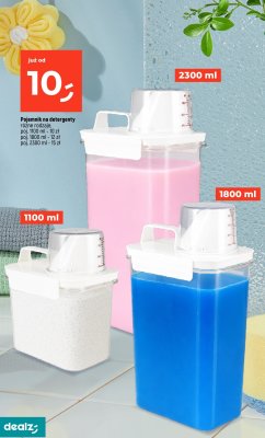 Pojemnik na detergenty 1800 ml promocja w Dealz