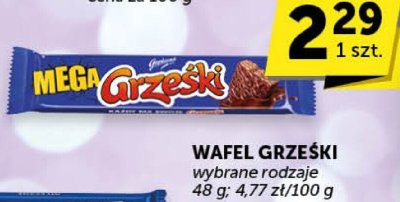 Wafel GRZEŚKI promocja w Groszek