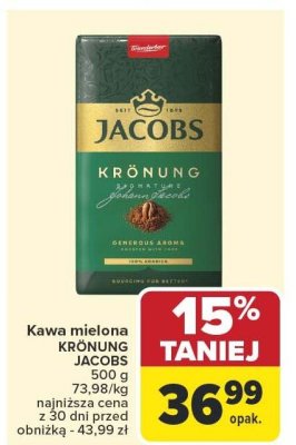 Kawa promocja w Carrefour