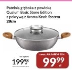 Patelnia głęboka z powłoką qualum basic 28 cm Ambition promocja w Makro