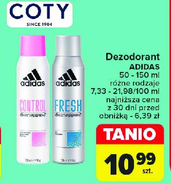 Antyperspirant Adidas men fresh promocja