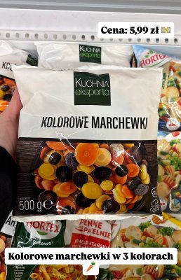 Marchewki kolorowe  promocja w Dino