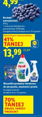 Borówki amerykańskie 400g promocja w Lidl