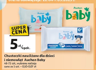 Pieluszki confort+ maxi Auchan baby promocja