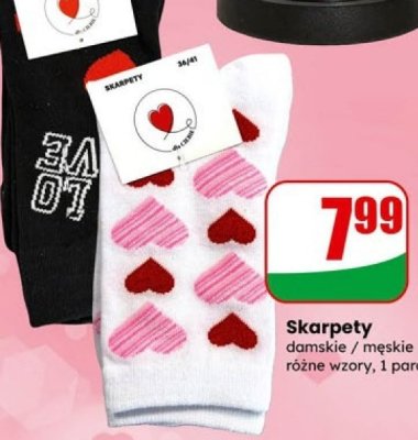Skarpety damskie / męskie różne wzory promocja w Dino