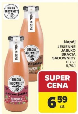 Napój Jesienne Jabłko Bracia Sadownicy promocja w Carrefour