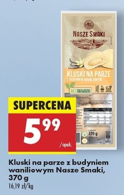 Kluski na parze z nadzieniem budy艅iowym Nasze smaki promocja