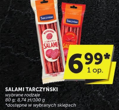 Salami Tarczyński promocja w Euro Sklep