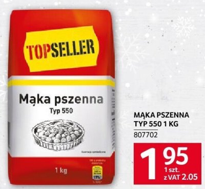 Mąka pszenna typ 550 1 kg promocja w Selgros