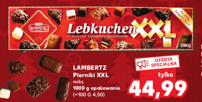 Pierniki xxl Lambertz promocja