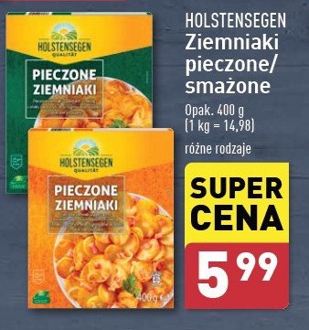 Pieczone ziemniaki z boczkiem wędzonym i cebulką Holstensegen promocja