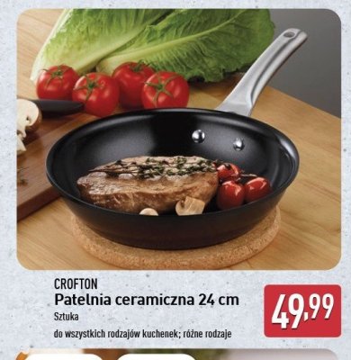 Patelnia ceramiczna 24 cm Crofton promocja
