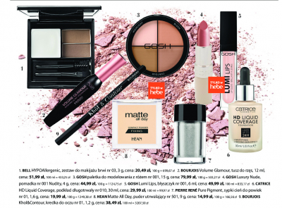 Puder w kamieniu 501 Hean matte all day Hean cosmetics promocja