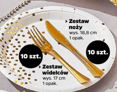 Zestaw widelców, 10 szt. promocja w Netto