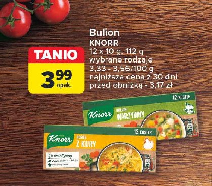 Bulion warzywny Knorr promocja