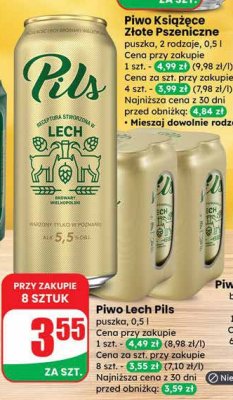 Piwo promocja w Dino