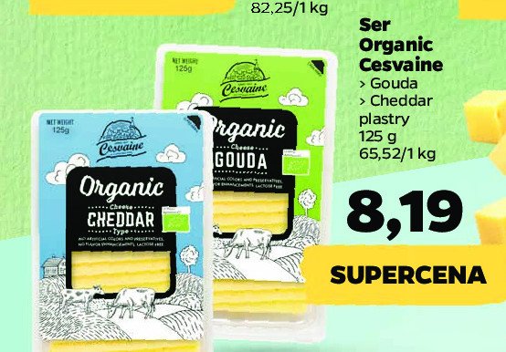 Ser organic gouda Cesvaine promocja