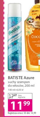 Szampon do włosów azure Batiste dry shampoo promocja