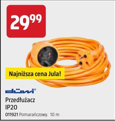 Przedłużacz IP20 promocja w Jula
