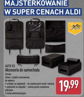 Akcesoria do samochodu AUTO XS promocja w Aldi