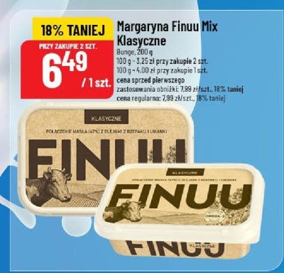 Mix tłuszczowy Finuu Mix Klasyczne promocja w POLOmarket