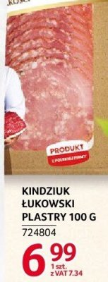 Kindziuk łukowski plastry promocja w Selgros