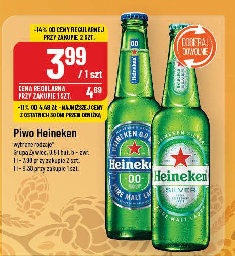 Piwo Heineken promocja w POLOmarket
