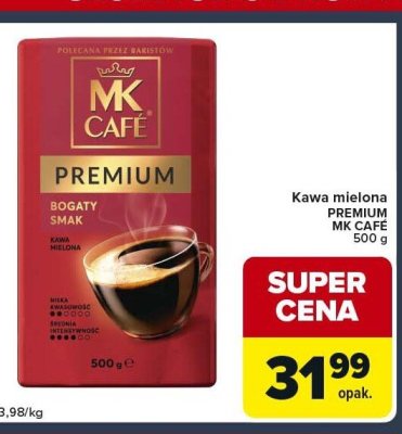 Kawa mielona PREMIUM MK CAFE 500 g promocja w Globi