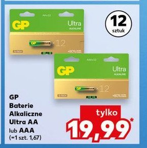 Baterie alkaliczne lr6/aa Gp ultra Gp baterie promocja