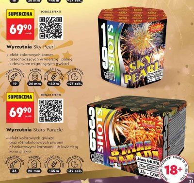 Wyrzutnia Stars Parade promocja w Biedronka