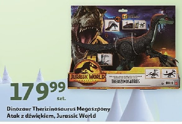 Figurka dinozaura megaszpony - atak z dzwiękiem gwd65 Mattel promocja