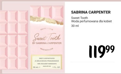 Woda perfumowana dla kobiet Sweet Tooth promocja w Rossmann
