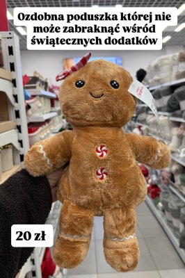 Pluszak ozdobny - piernikowy ludzik promocja w Pepco