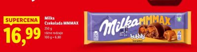 Czekolada MMMAX 250g różne rodzaje promocja w Lidl