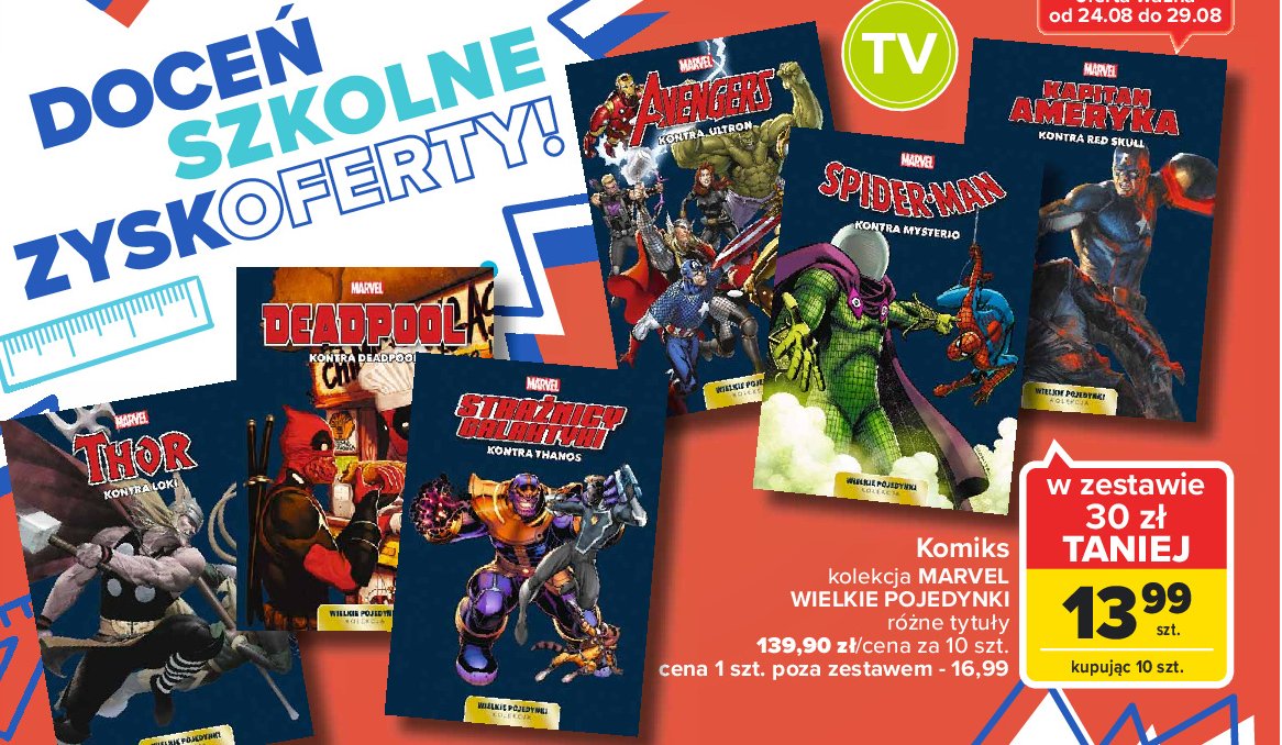 Komiks deadpool promocja
