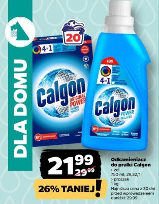 Odkamieniacz do pralki Calgon promocja w Netto