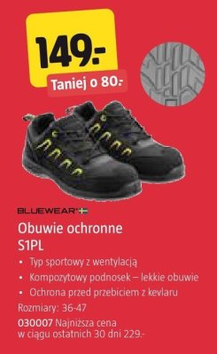 Obuwie ochronne S1PL Elten promocja w Jula