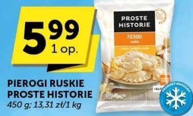 Pierogi ruskie Proste Historie promocja w ABC