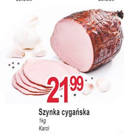 Szynka cyga艅ska Karol promocja