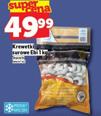 Krewetki surowe Ebi 1 kg promocja w TOPAZ